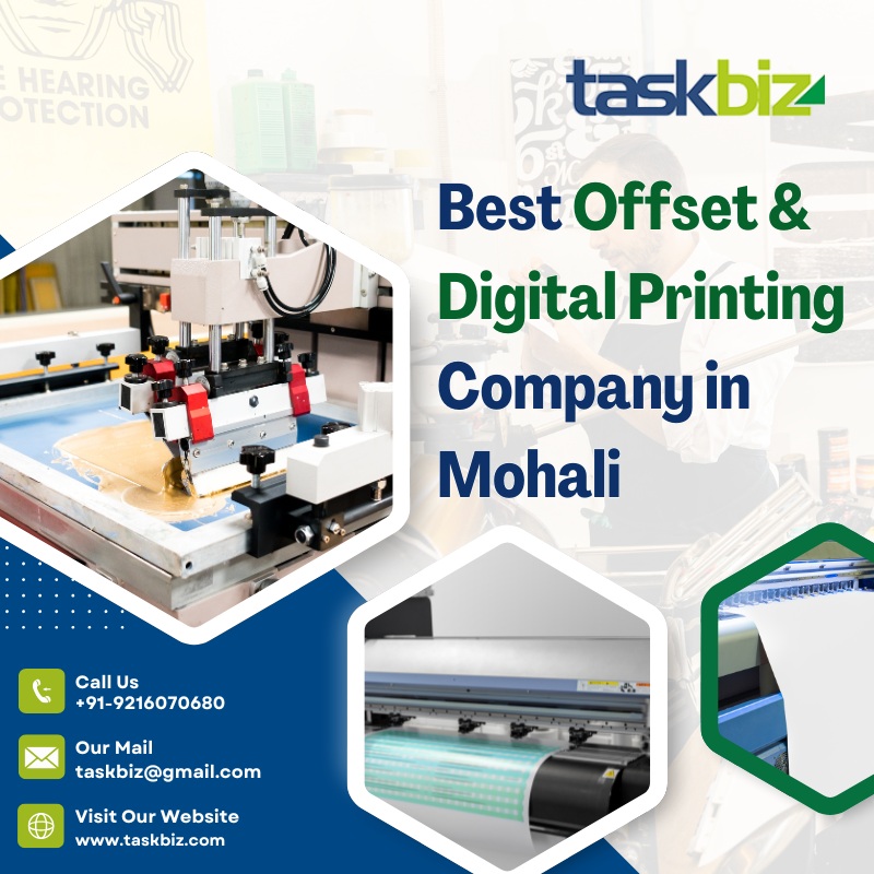 Best Offset & Digital Printing Company in Mohali
