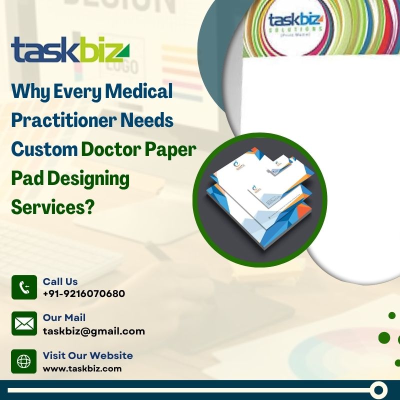 Doctor Paper Pad Designing Services