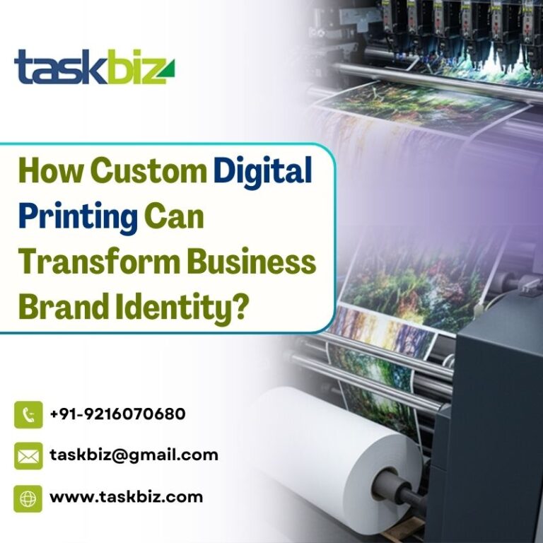 How Custom Digital Printing Can Transform Business Brand Identity?