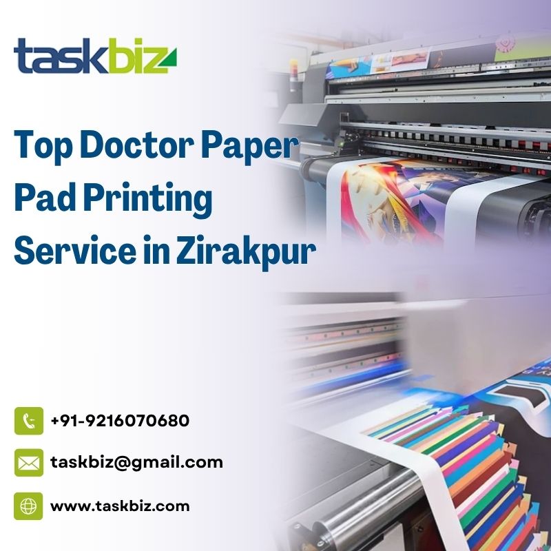 Top Doctor Paper Pad Printing Service in Zirakpur