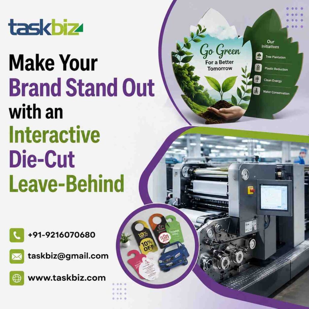Make Your Brand Stand Out with an Interactive Die-Cut Leave-Behind