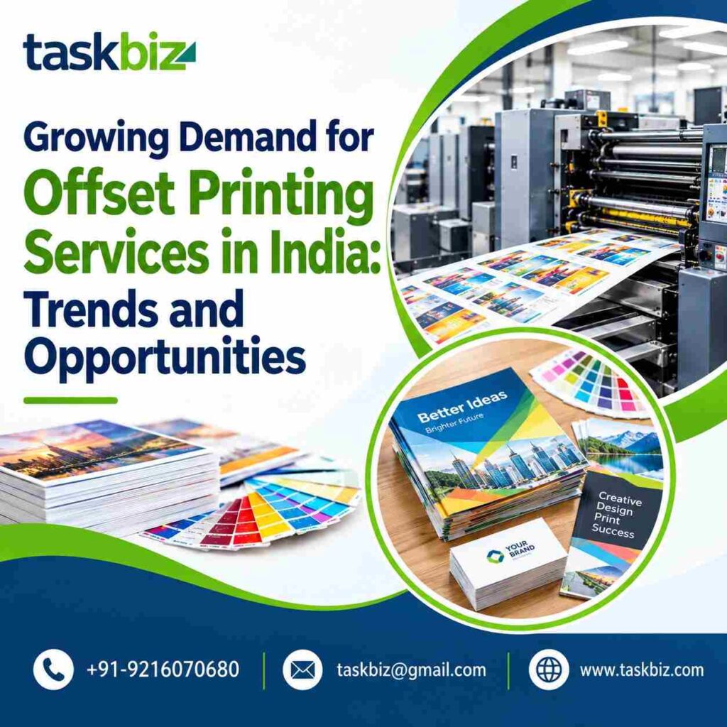 Growing Demand for Offset Printing Services in India: Trends and Opportunities