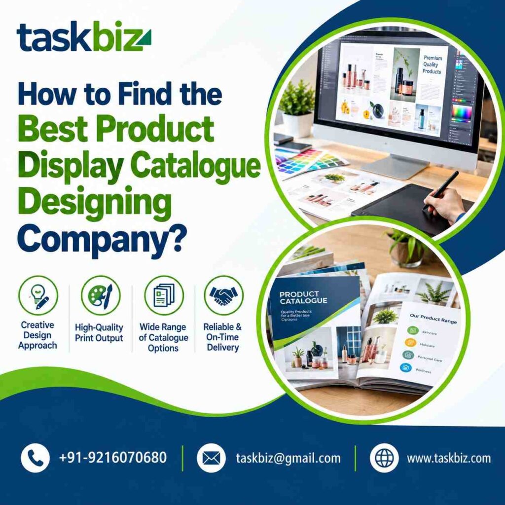 How to Find the Best Product Display Catalogue Designing Company?